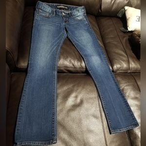 Express Barely Boot Stella Lowrise Jeans 0 Short